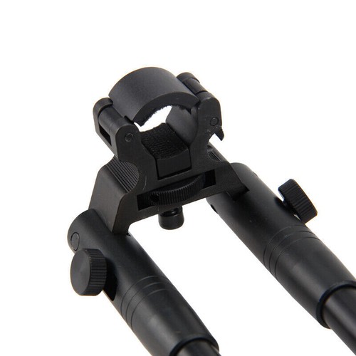 Abrazadera montaje en cañón bípode ajustable 8-10" descanso de retorno de resorte apto para pistola de rifle - Imagen 11 de 12