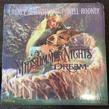 A MIDSUMMER NIGHT'S DREAM Laserdisc LD James Cagney [ML102543] IN SHRINK
