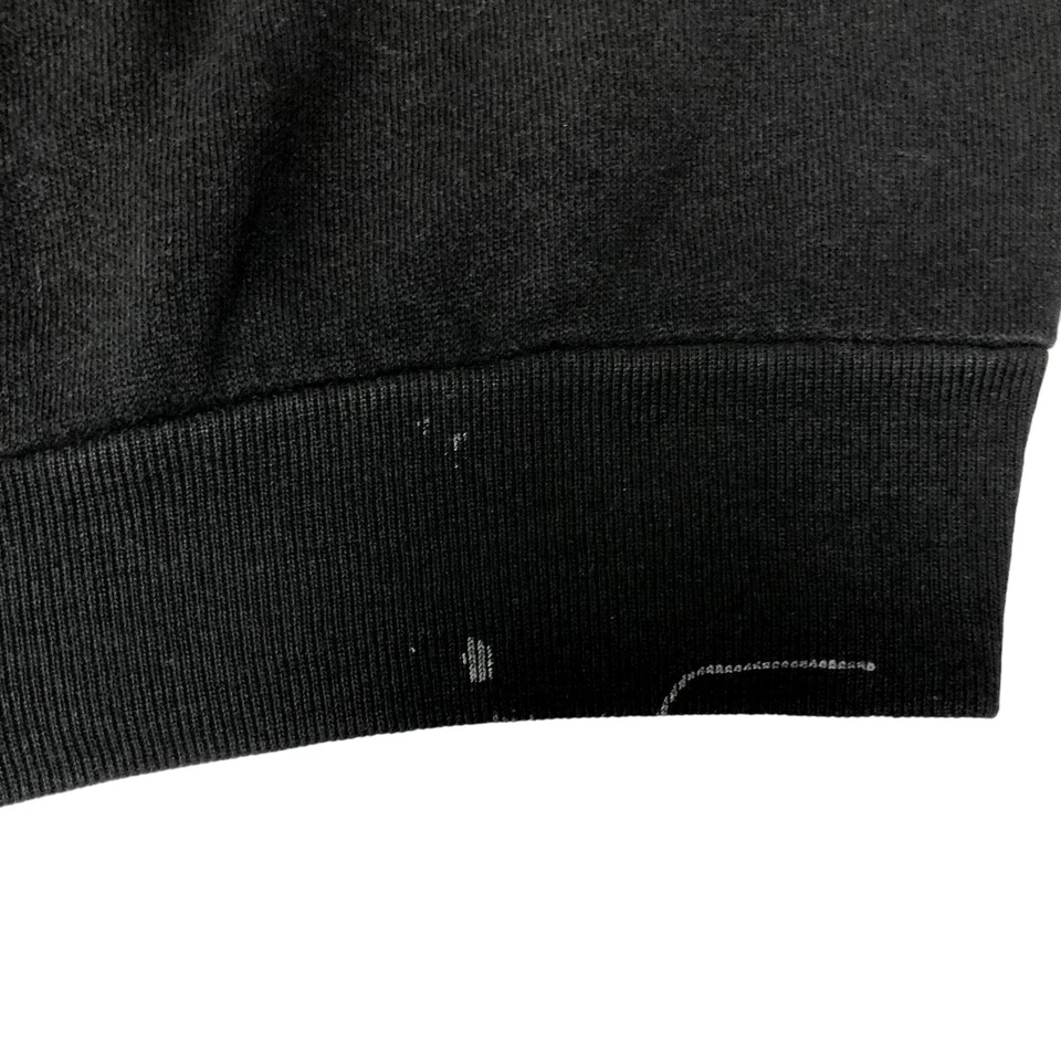 Sudadera RAGLAN XL De Colección Años 70 Ultra Polar 220 Tultex Hombres Negra Calentamiento Atlético XL Foto 3 de 3