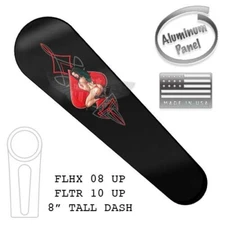 Metal Dash Panel Insert. 08-21 Street Glide & 10-21 Road Glide | GIRL SPADE PIN