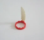 PLAYMOBIL (E545) INDIANS - Red Headdress & Feather 3250 3251 3483 3569 3580 Vintage
