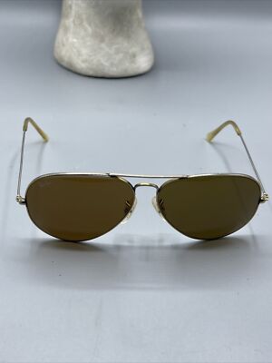 Vintage Ray-Ban 58❒14 Sunglasses Bausch & Lomb Made in USA Brown