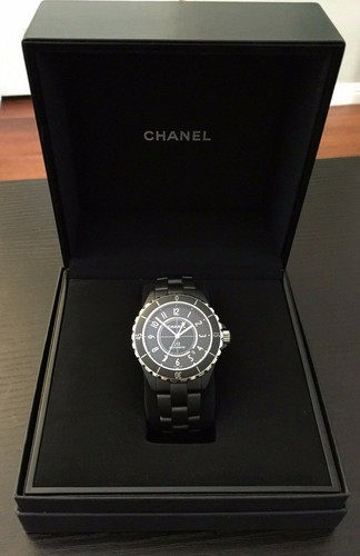 CHANEL J12 Ref H3131 Matte Black 