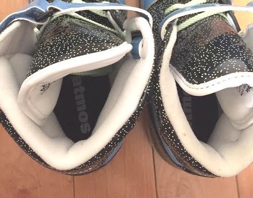 REEBOK EXO PASSFORM HI SG RIEMEN ATMOS COLLAB SCHWARZ BLAU LEUCHTEN IM DUNKLEN GR. 8-13 J07509 - Bild 5 von 5