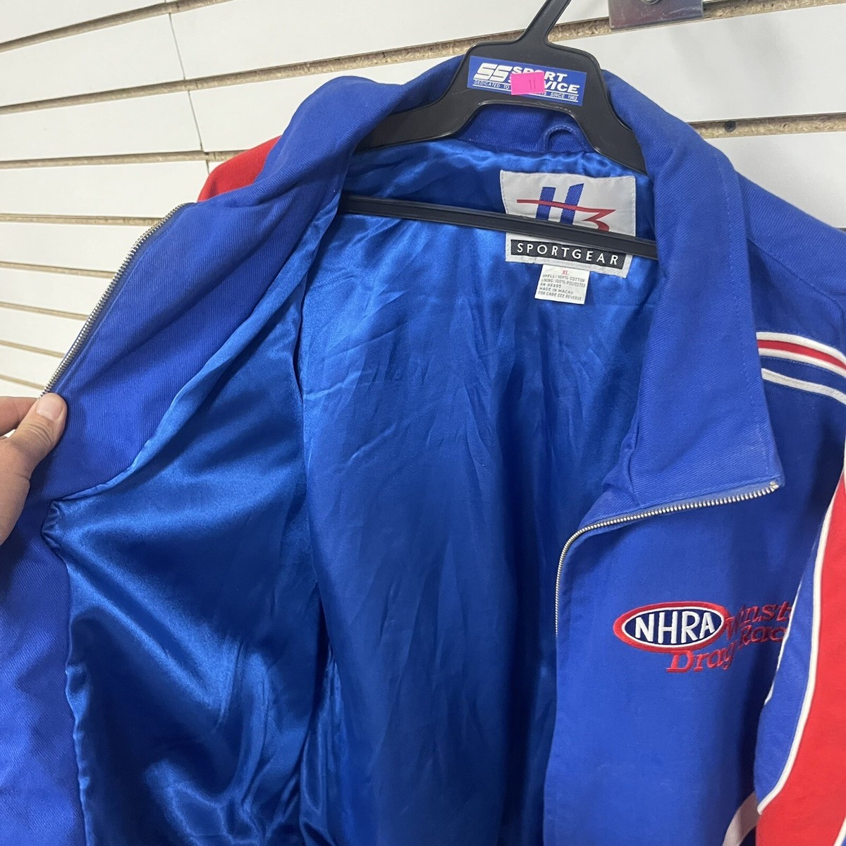 Vintage Winston NHRA Drag Racing Jacket - H3, Men's XL (EX Vintage Winston NHRA Drag Racing Jacket - H3, Men's XL (EX