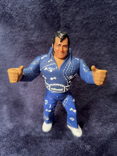 Vintage WWF 1991 Honky Tonk Man Action Finger Hasb...