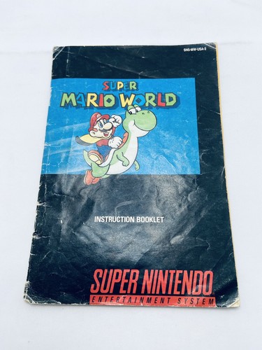 Mario Kart 64 & Super Mario World Instruction Booklets Nintendo Vintage - Picture 5 of 7