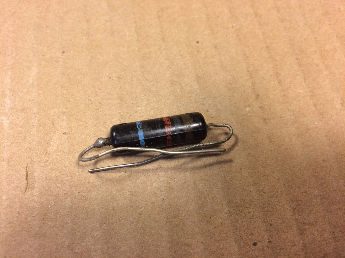 Condensatore Sprague Bumble Bee .001uF 600V 20% PIO Per Chitarra Vintage (Usato) - Foto 4