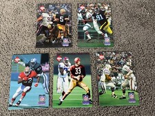 VTG 1995 Collector's Edge Sunday Ticket Time Warp Set /10000 Faulk Watters Z7