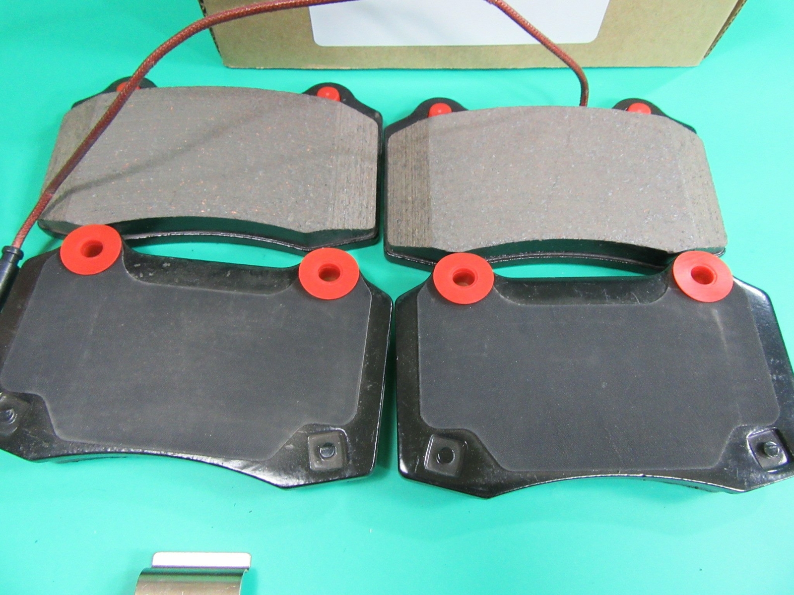 Maserati Ghibli front and rear brake pads for drilled rotors