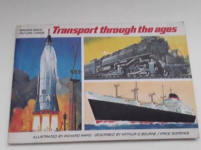 Brooke Bond Transport Through The Ages Picture Cards Complete Full Album