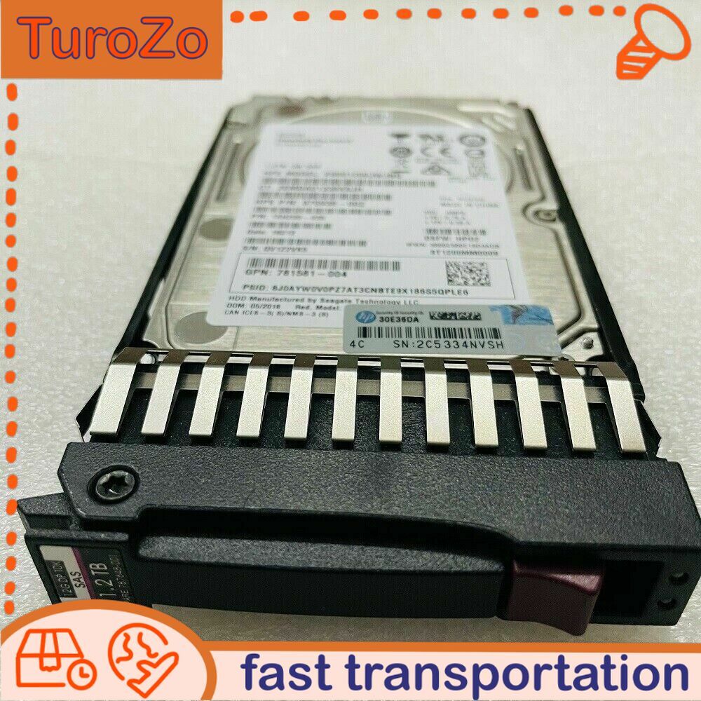 J9F48A 787648-001 HPE MSA 1.2TB 12G SAS 10K SFF 2.5 IN DP