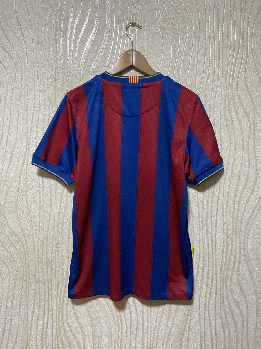 FC Barcelona 2010年 ポロシャツ 【貴重】 FC Barcelona 2009/2010 Home Football Shirt Soccer Jersey #6 Xavi