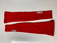 CAPO Cycling Arm Warmers L/XL Red Made in USA