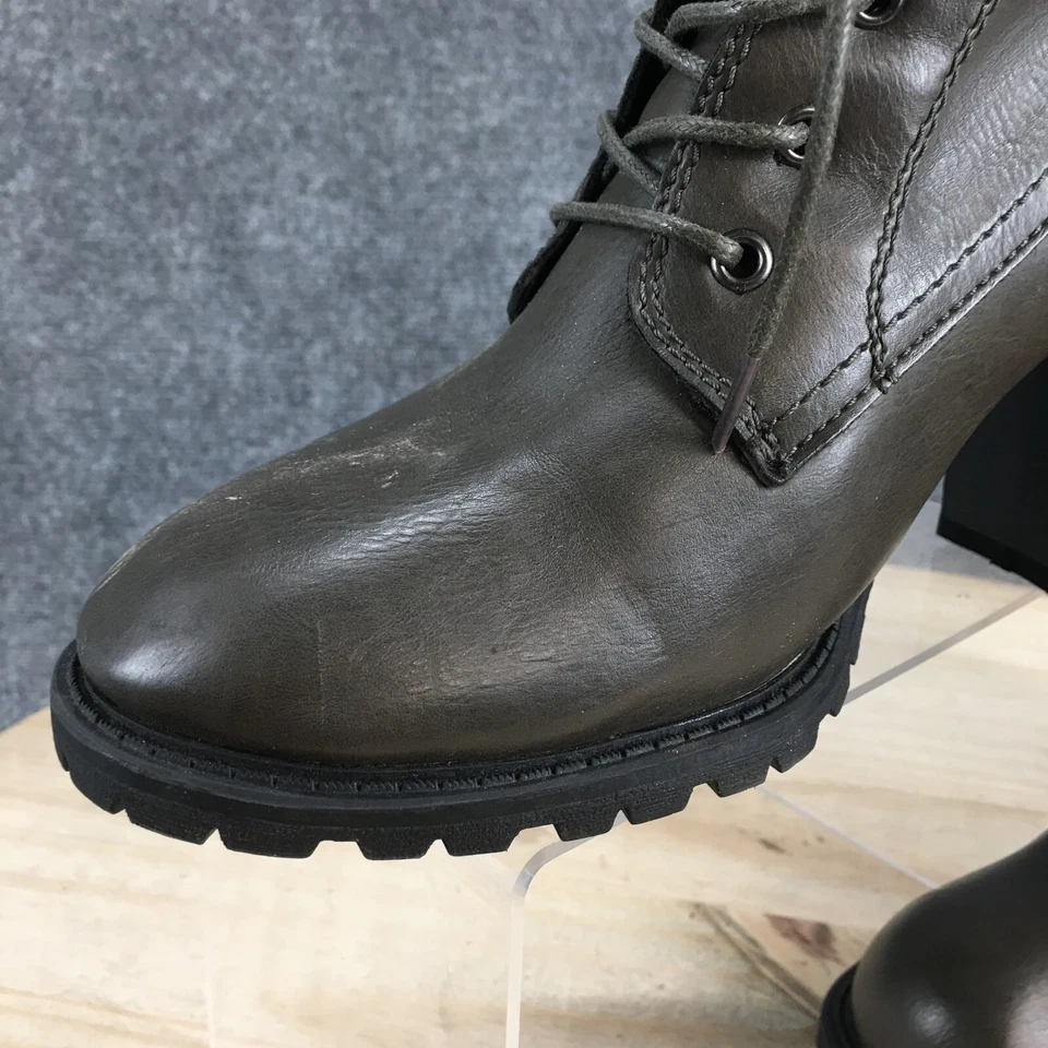 Dolce by Mojo Moxy Boots Women 10 M Outfitter Ankle Booties Brown Faux Leather - Image 4 of 4