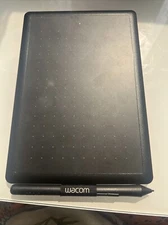 One by Wacom Medium Graphics Drawing Tablet, Used- Free Shipping