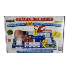 ELENCO Snap Circuits Jr. 100 Experiments Electronics Discovery Kit Electric
