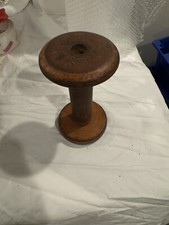 Antique  Industrial  Wooden Spool From New En...