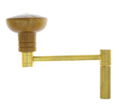 Llave Manivela Reloj Pendulo Comtoise Latón N°16 Cuadrado De 6,25