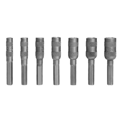 7Pcs Multipurpose Hex Socket Nut Driver Adapter Set for Car Repair Tool
