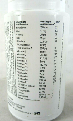 Multivitamines Nutripure - 60 Gélules, Date De Péremption Mars 2027, Neuf Scellé