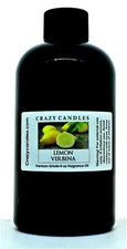 8oz Lemon Verbena 8oz Premium Grade Scented Fragrance Oil Crazy Candles