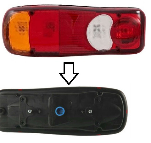 Feu arriere gauche pour Volvo FE robuste boitier de signalisation camion 2006