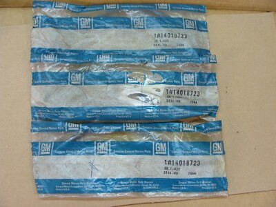 NOS GM lot of 3 14018723 oil pan rear seal gasket Chevy 82 - 91 | eBay