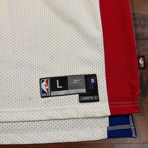 Chauncey Billups Detroit Pistons Home Reebok NBA Swingman Jersey Mens Sz Large - Picture 6 of 11