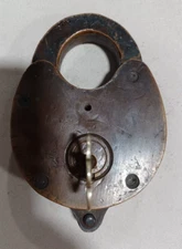 Vintage Sargent Greenleaf 56 Padlock with Key