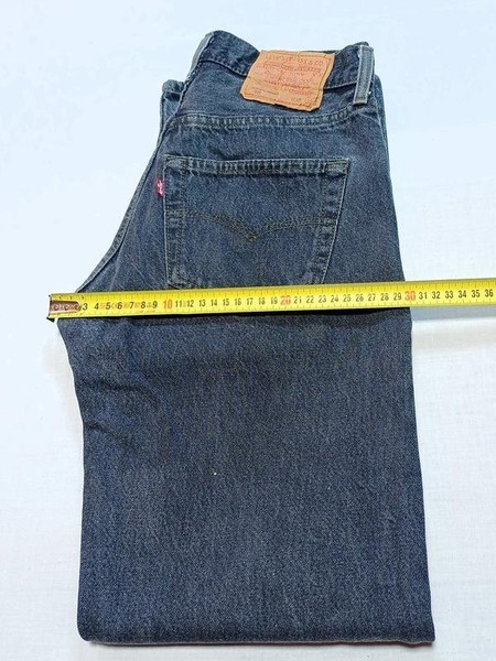 Men Levi's Jeans Black Denim 29 #1XIU