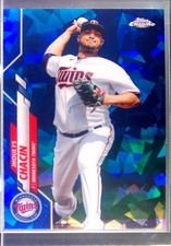 2020 Topps Chrome Update Sapphire Edition Jhoulys Chacin #U-126 Twins