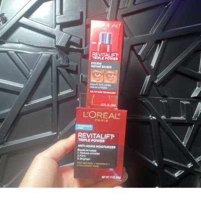 L'Oréal Paris Revitalift Triple Power Firming Under Eye & Face Moisturizer Duo