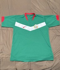 Mexico Soccer Jersey Green Red White Federación Mexicana Small Men Vintage 2006