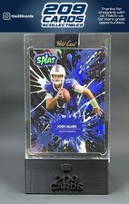 2025 Wild Card Splat Hobby Jumbo Blue #SBBLU01-JA Josh Allen #/15 Buffalo Bills
