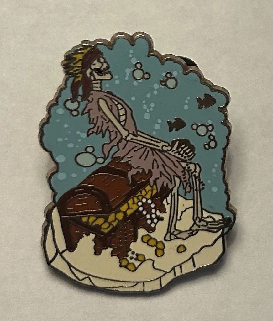 Disneyland - Pirates of Caribbean - Legend of Golden Pins - Skeleton Treasure