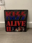 Kiss Alive II Vinyl Records LP Album 1977 Vintage Casablanca Missing A Disc