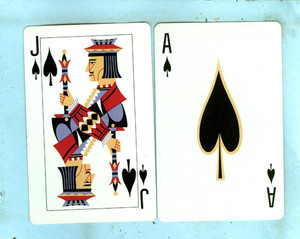 Vintage Ace of Spades | eBay
