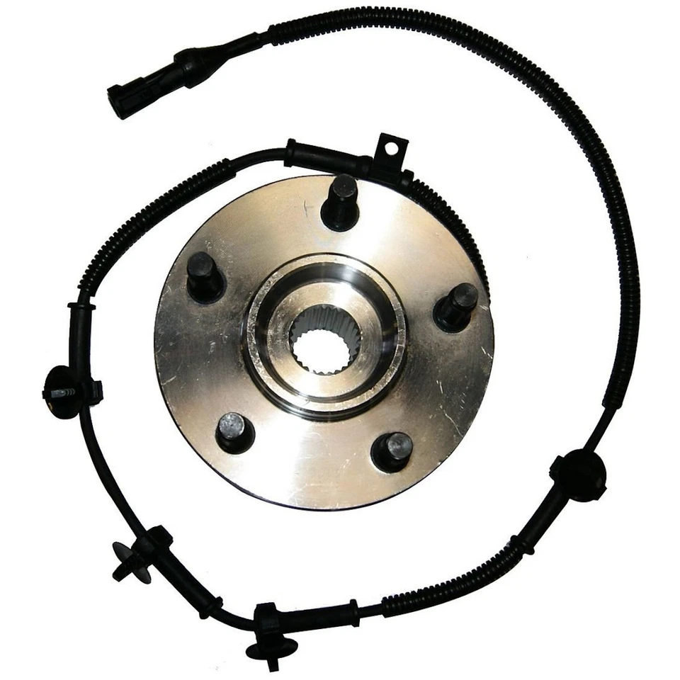 725-0071 GMB Buje de rueda delantero lado conductor o pasajero 4x4 4 ruedas ABS Foto 3 de 4