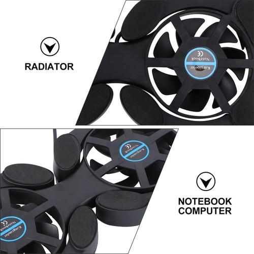 Notebook Cooler Office Travel Laptop Usb Cooling Fan for Computer Pad - 第 2/12 張圖片