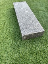 STUNNING SILVER GREY GRANITE PAVING / EDGING - 600x195x80mm - ONLY £15 EACH!!