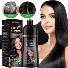 3 in 1 Hair Dye Shampoo Hair Instant Color Dye Shampoo Herbal Plants Essence