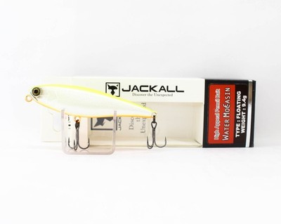 Jackall Water Moccasin 75 Floating Lure Chart Back Pearl (7276)
