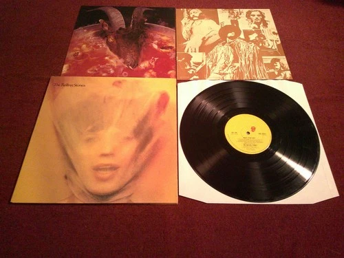 THE ROLLING STONES GOATS HEAD SOUP VINYL UK 1ST PRESS WITH  INSERTS EX+/ NM AUD