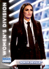 SONYA DEVILLE 2021 Topps WWE Women's Division Roster #R-24 Pro Wrestling Card