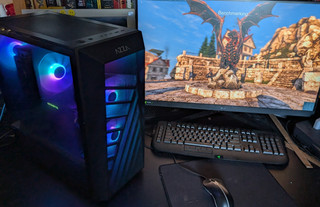 Gaming PC MSI Z370 PC PRO i7 8700K 16G RAM GTX 1080 8G 256GB NVMe 1TB HDD Win11h