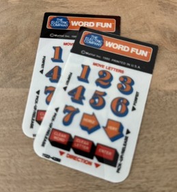 IntelliVision Word Fun The Electric Company 1980 No. 1122 Game Cartridge CIB!!!