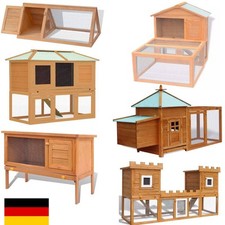 Hühnerkäfig Hühnerstall Hasenstall Holz Auslauf Käfig Kleintierstall Nagerkäfig