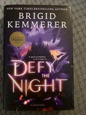 Defy the Night Brigid Kemmerer (2021 Hardcover) Barnes & Noble Exclusive Edition