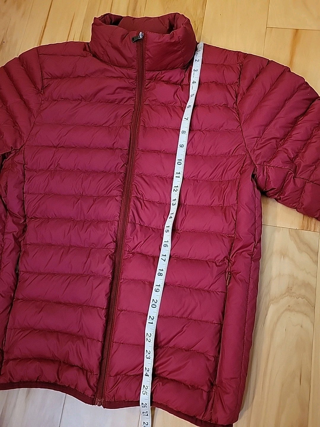 Saddlebred Packable Down Puffer Jacket Red With S… - image 10